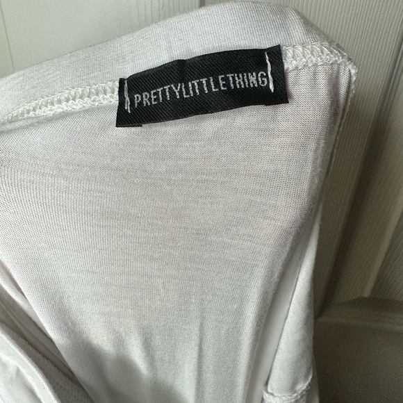 White Slip Dress / PrettyLittleThing - Picture 4 of 6